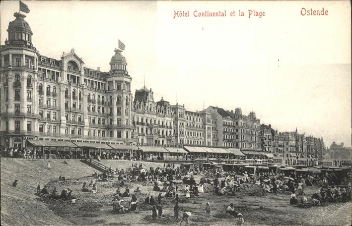 Ostende Oostende Hotel Continental
Plage