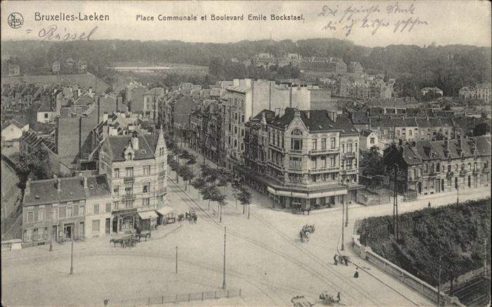 Laeken Place communale
Boulevard Emile Bockst