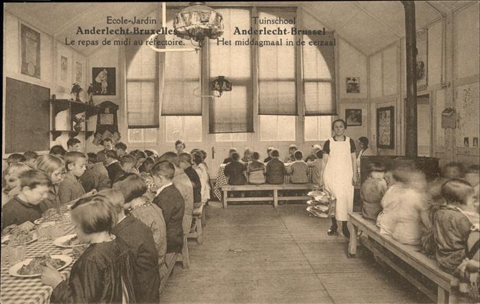 Bruxelles Bruessel Ecole-jardin Tuinschool
Repas de Midi