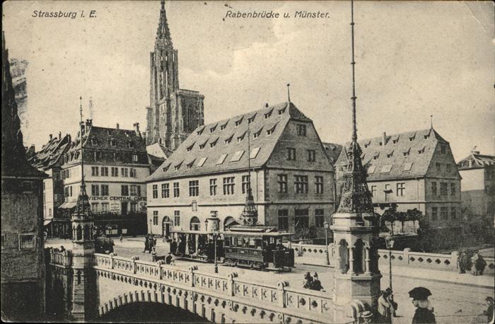 Strasbourg Alsace Rabenbrücke
Münster