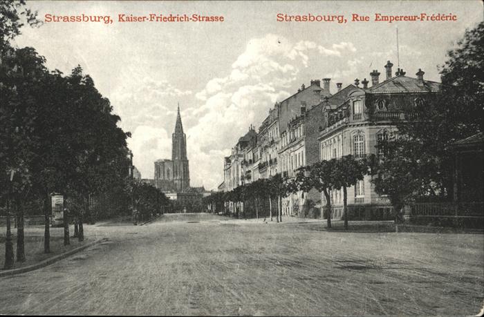 Strasbourg Alsace Kaiser-Friedrich-Straße