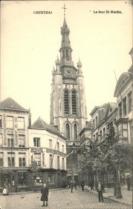 Courtrai KORTRIJK Flandre Belgie Tour St. Martin