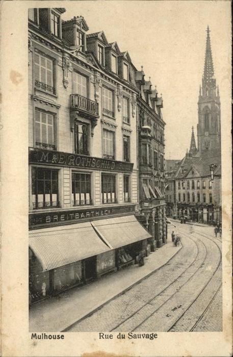 Mulhouse Muehlhausen Rue du Sauvage