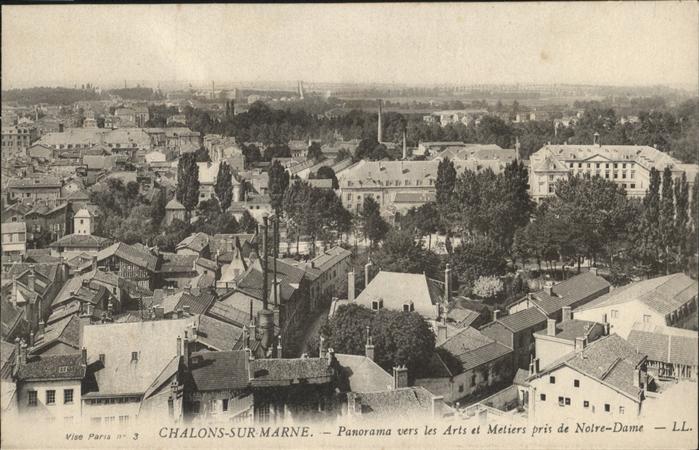 Chalons-en-Champagne Marne Panorama