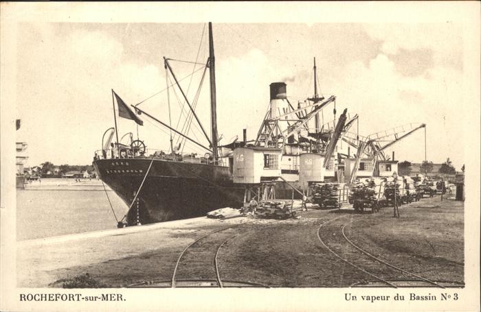 Rochefort sur Mer Vapeur du Bassin