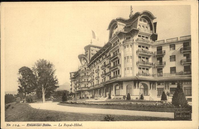 Evian-les-Bains Haute Savoie Le Royal-Hotel