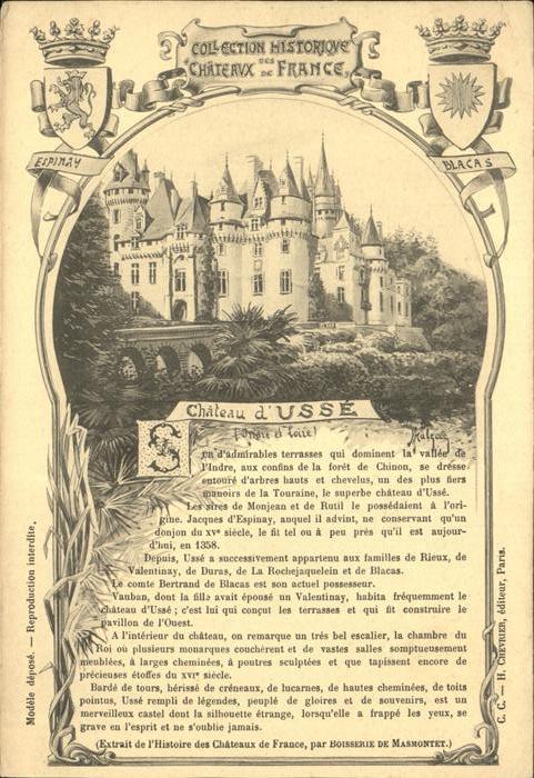 Rigny-Usse Chateau d_Usse