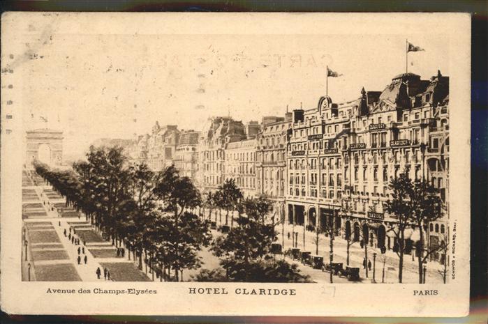 Paris Hotel Claridge