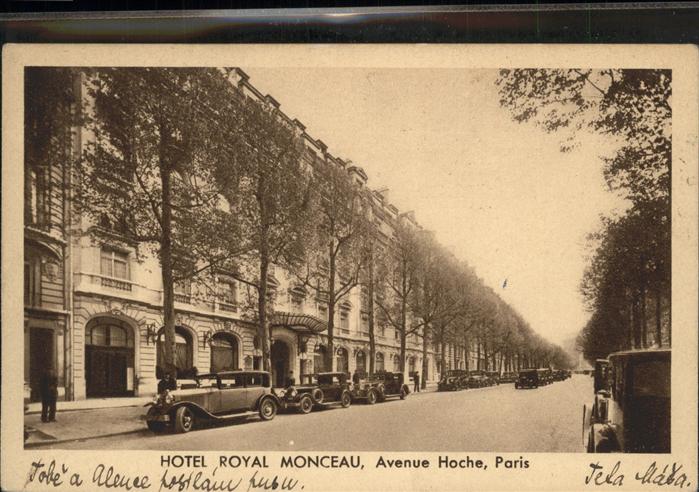 Paris Hotel Royal Monceau