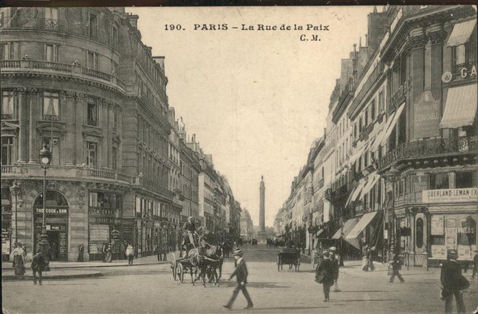 Paris Rue de la Paix