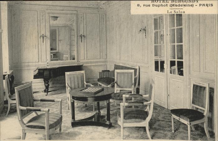 Paris Rue Duphot (Madelaine) Le Salon