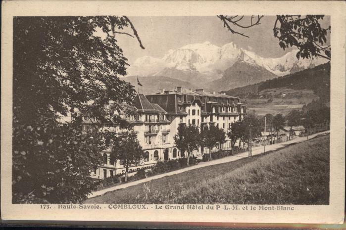 Combloux Grand Hotel Mont Blanc