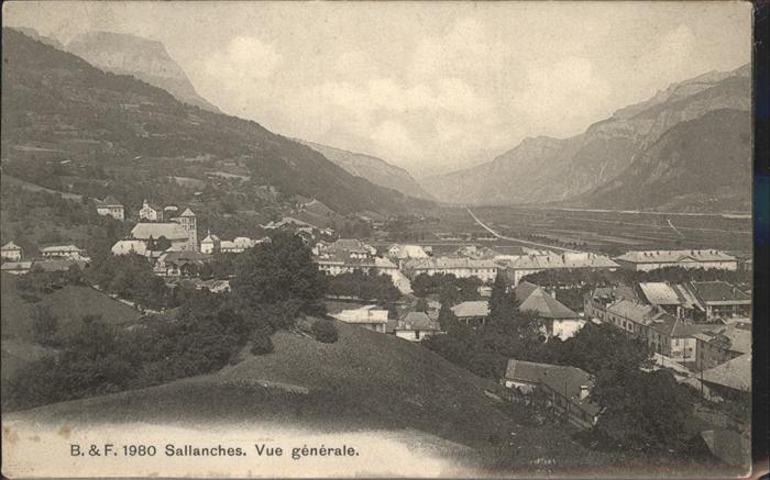 Sallanches Vue generale