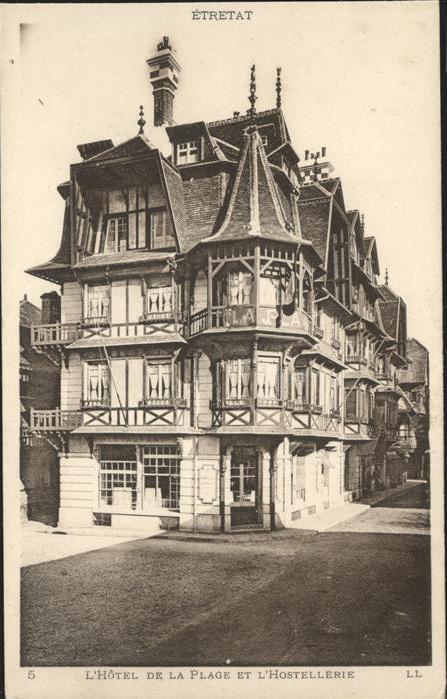 Etretat l_Hotel de la Plage Hostellerie