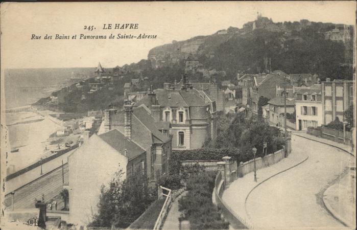 Le Havre Rue des Bains