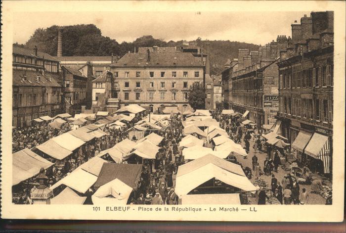 Elbeuf 76 Place de la Republique Le Marche