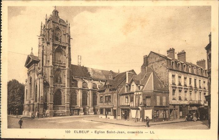 Elbeuf 76 Eglise Saint-Jean