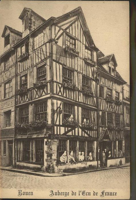 Rouen Auberge de l'Ecu de France