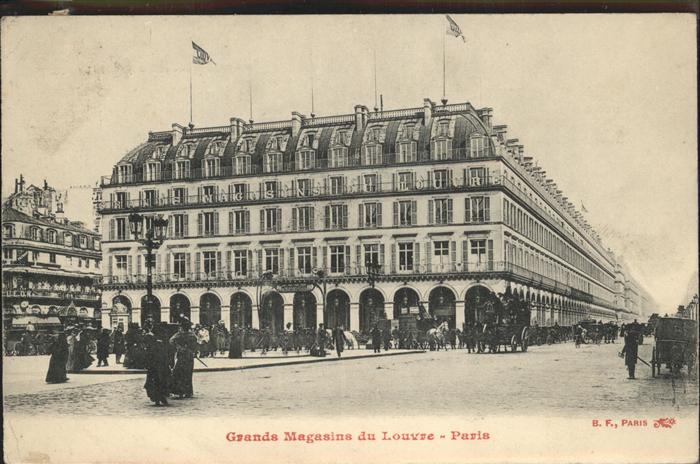 Paris Grande Magazin du Louvre