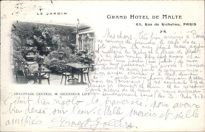Paris Grand Hotel de Malte