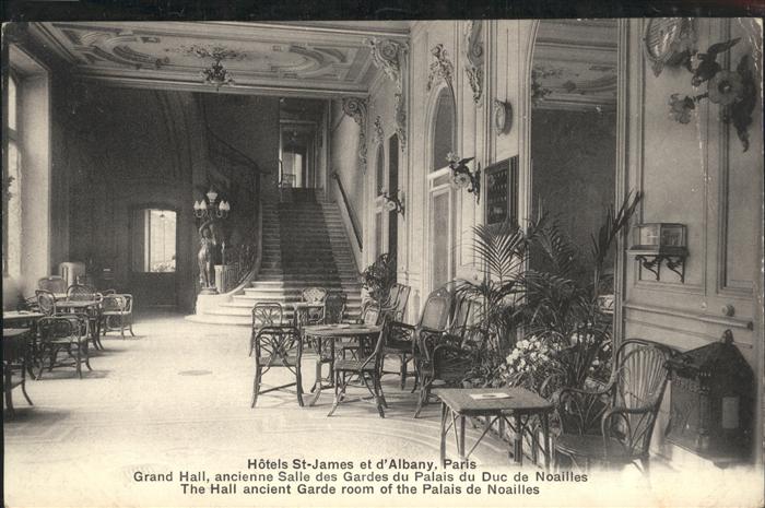 Paris Hotels St. James et d_Albany