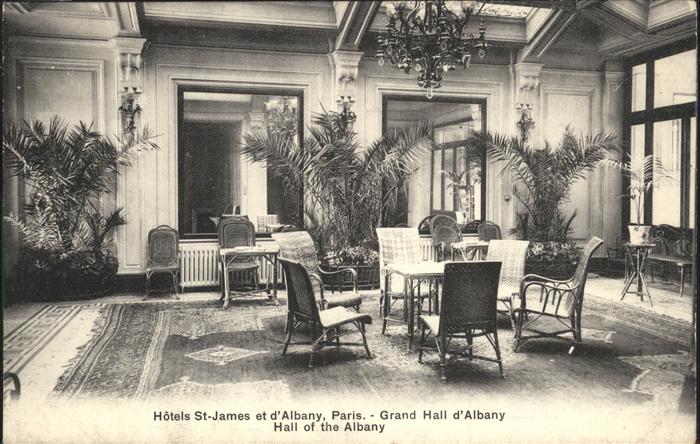 Paris Hotels St. James et d_Albany