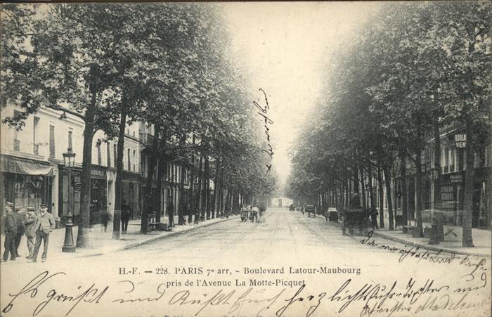 Paris Boulevard Latour-Maubourg