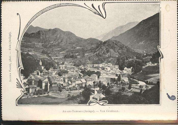 Ax-les-Thermes Vue generale