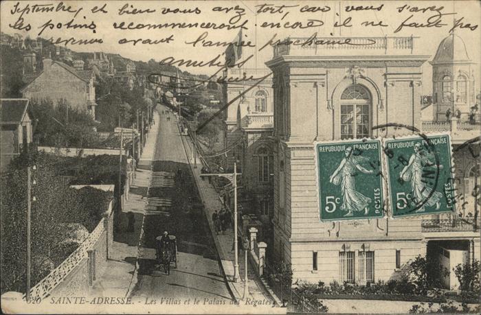 Sainte-Adresse les Villas Palais des Regates