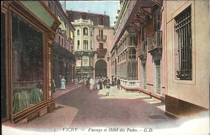 Vichy Allier Passage et Hotel des Postes