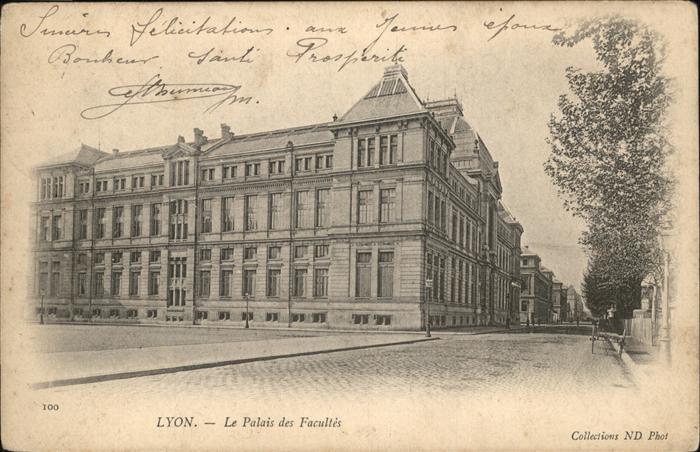 Lyon France Le Palais des Facultes