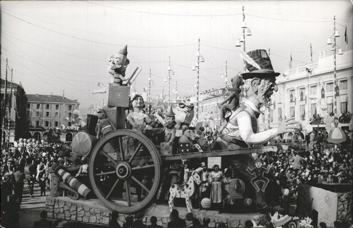 Nice Alpes Maritimes Carneval Nice 1954