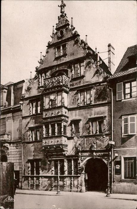 Colmar Haut Rhin Elsass Maison des Tetes