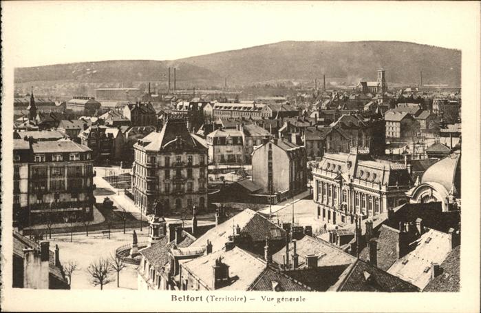 Belfort Alsace Vue generale