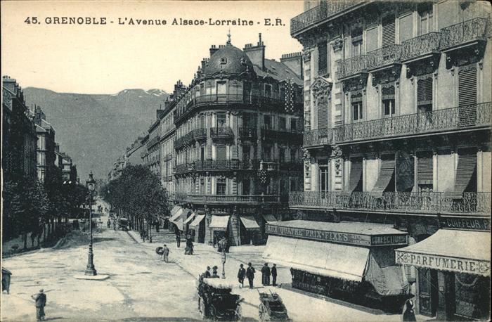 Grenoble Avenue Alsace Lorraine