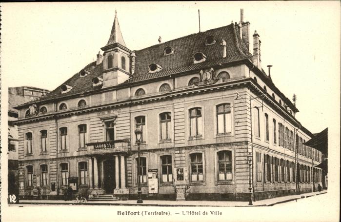 Belfort Alsace Hotel de Ville