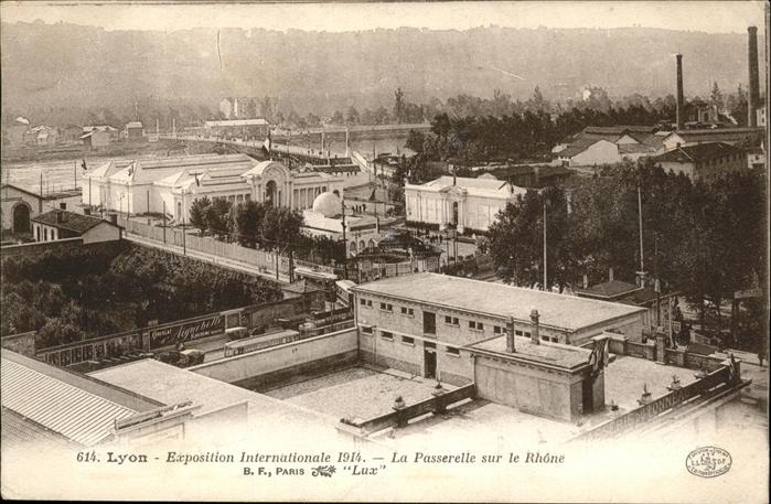 Lyon France Exposition Internationale 1914