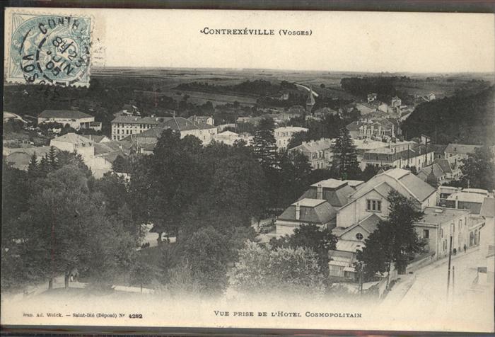 Contrexeville Vosges Vue Prise de Hotel Cosmopolitan
