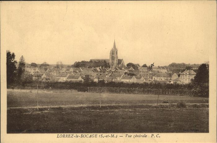 Lorrez-le-Bocage-Preaux Vue generale
