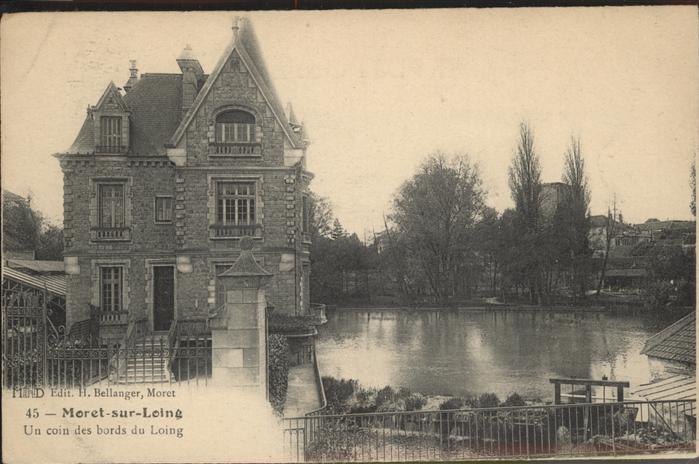 Moret-sur-Loing coin des bords du Loing