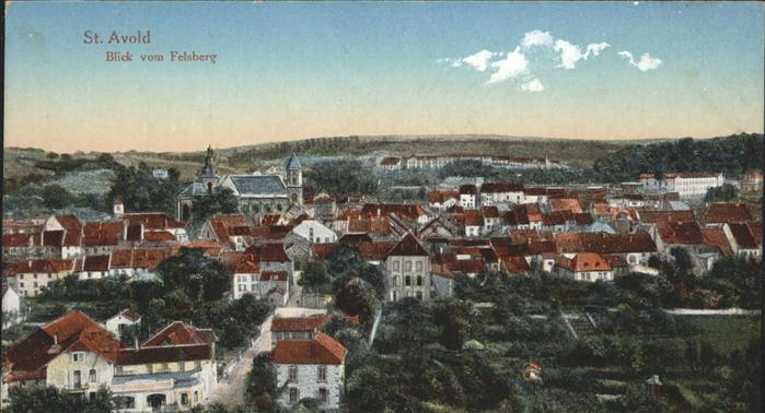 Saint-Avold Blick vom Felsberg