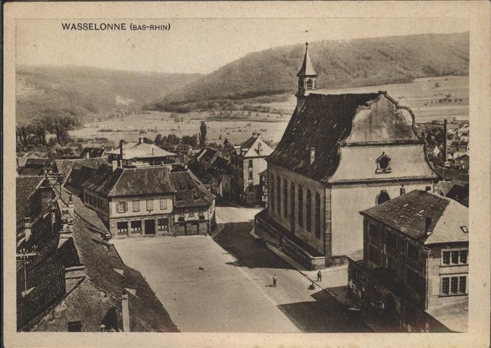 Wasselonne Bas Rhin Marktplatz