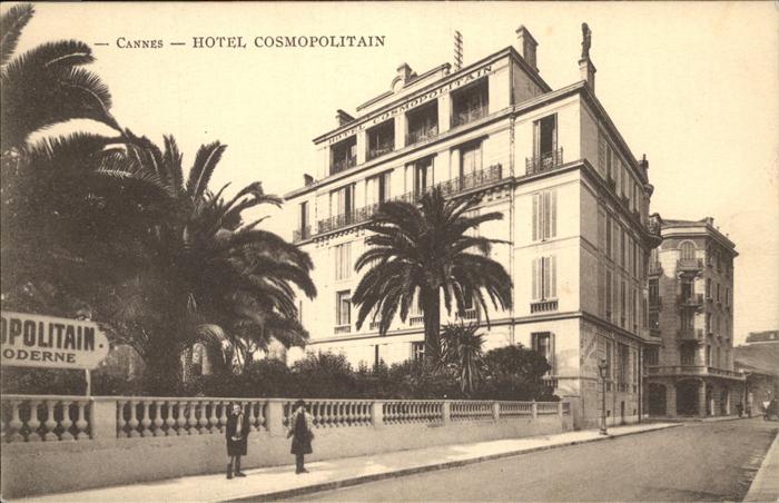 Cannes Alpes-Maritimes Hotel Cosmopolitain