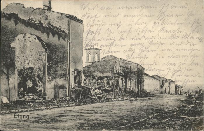 Militaria WK1 Etong Feldpost
