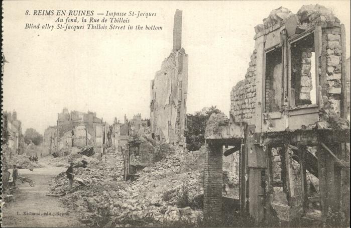 Reims Champagne Ardenne en Ruines Pmpasse St-Jacques