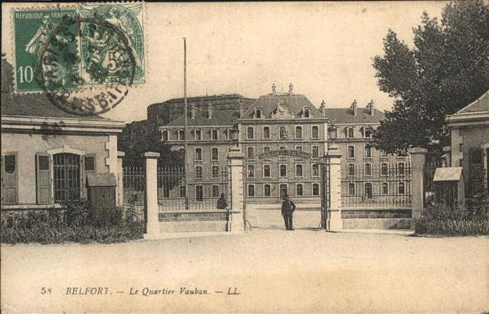 Belfort Alsace Le Quartier Vauban