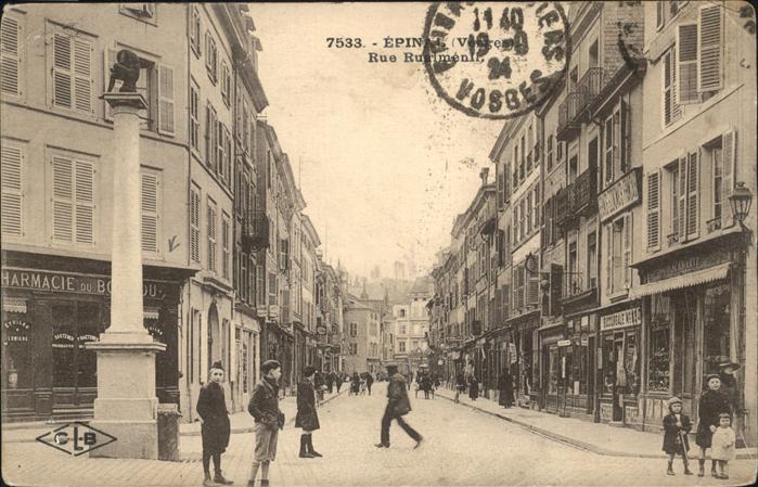 Epinal Vosges Rue