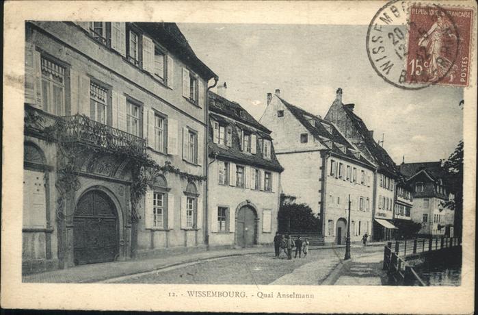 Wissembourg Quai Anselmann
