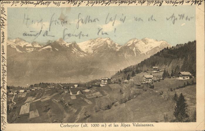 Corbeyrier Alpes Valaisannes