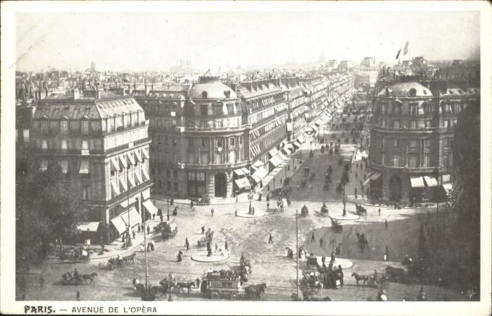 Paris Avenue de L_Opera
